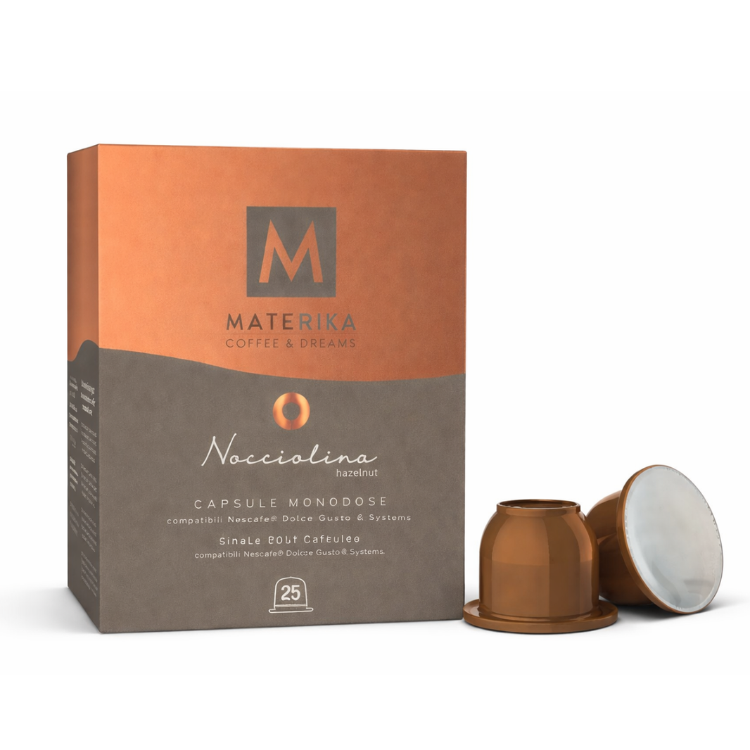 Capsule nocciolino Materika da 25 pz
