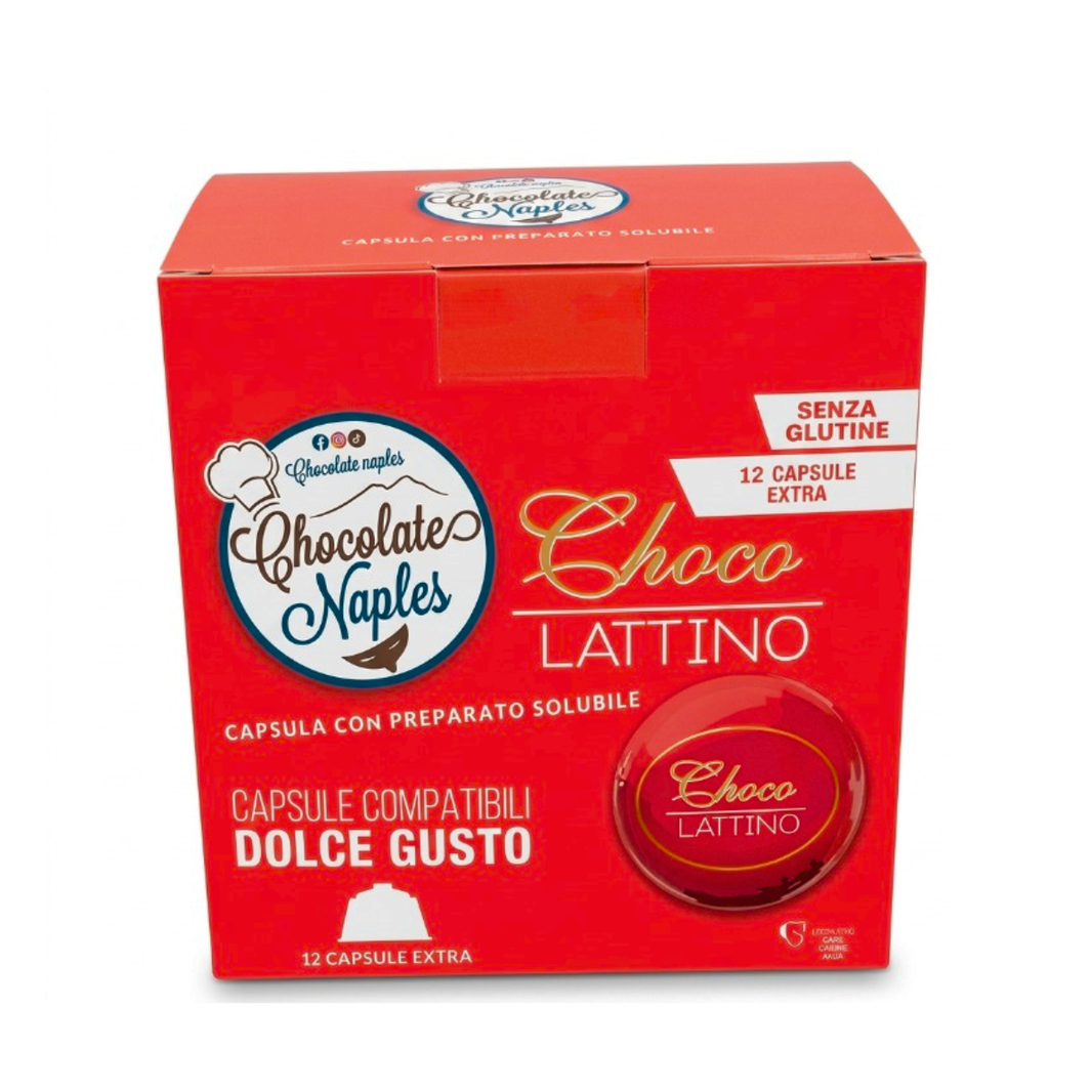 Chocolate Naples Choco LATTINO capsule compatibili Dolce Gusto