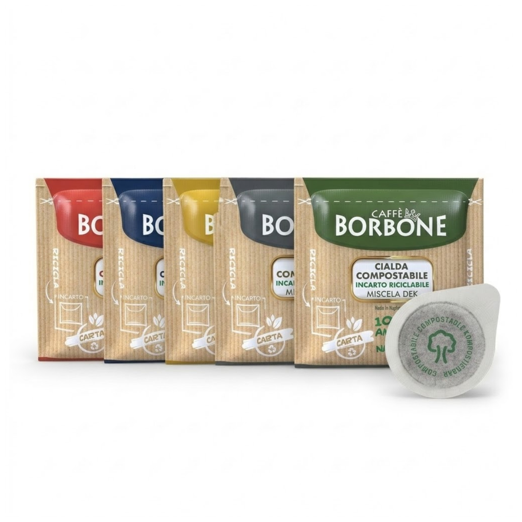 Cialde compostabili Borbone compatibili