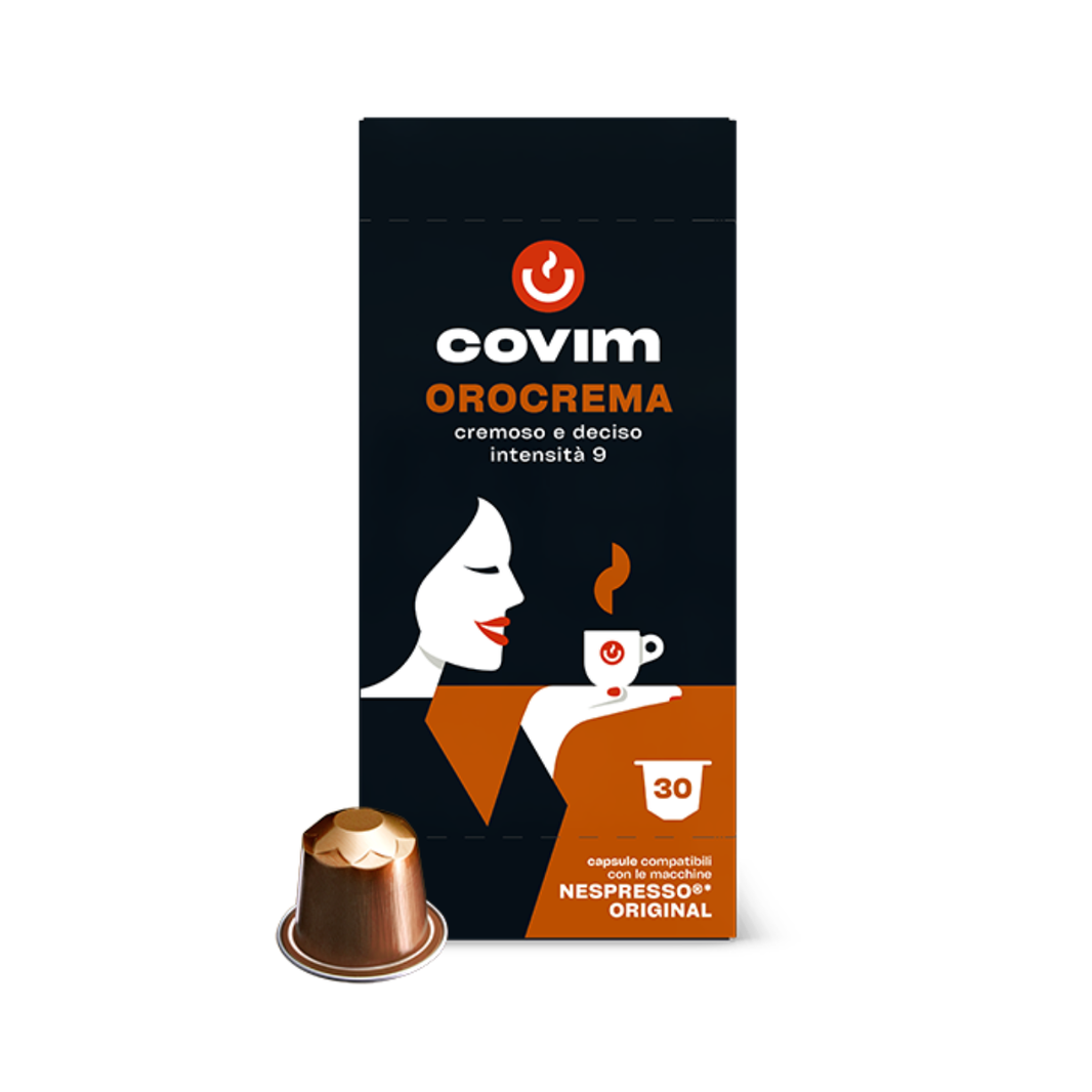 Covim capsule caffè Orocrema compatibili Nespresso