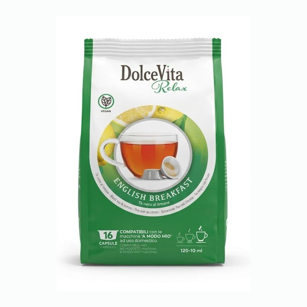 DolceVita capsule the al limone compatibili A Modo Mio da 16 pz