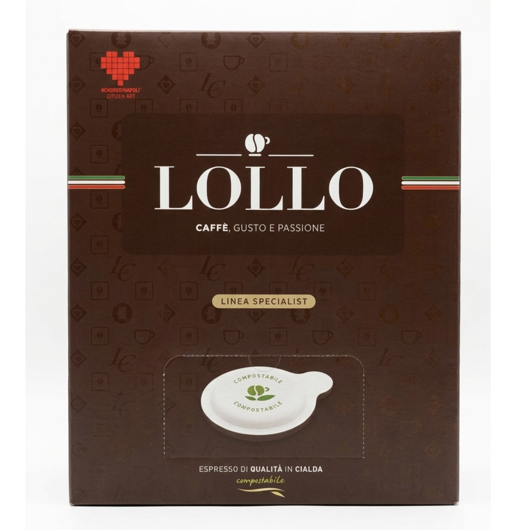 Lollo Caffè cialde compostabili Miscela CLASSICA da 100 pz