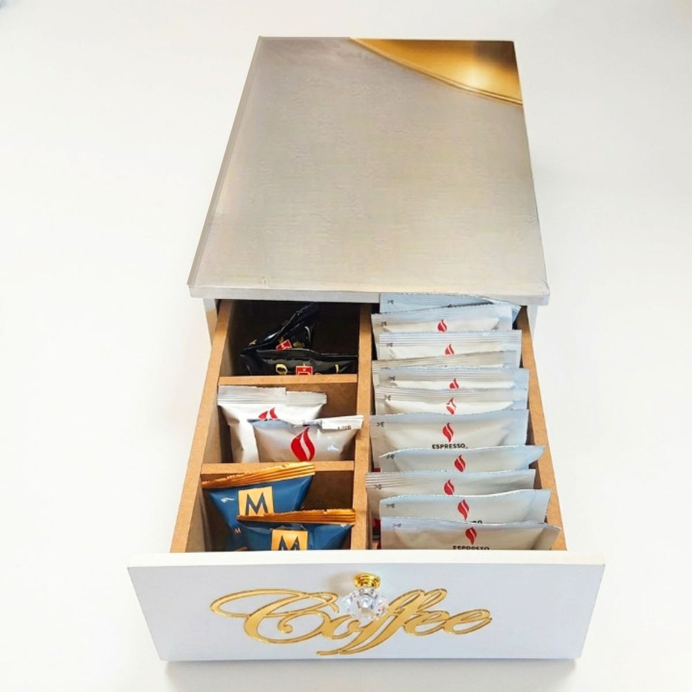 Porta cialde caffè con 4 scomparti