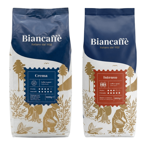 Biancaffè Crema Aroma E Intenso – Caffè in Grani 1 kg