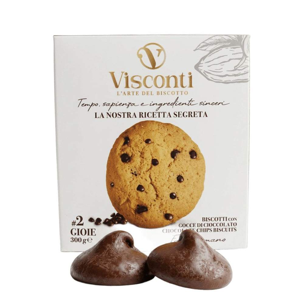 Biscotti artigianali alle gocce di cioccolato