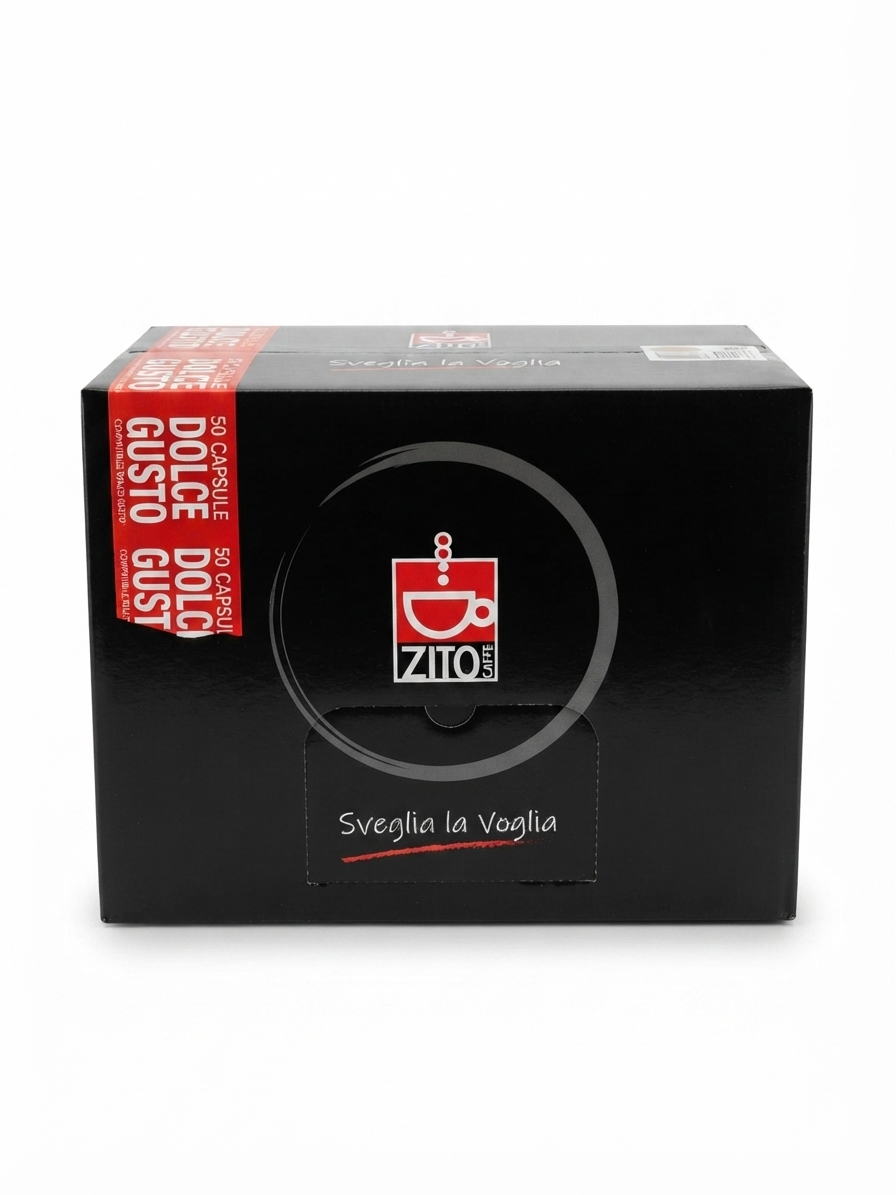 Caffè Zito – Capsule Compatibili Dolce Gusto® | Confezione da 100 Capsule | Miscela PRIMO
