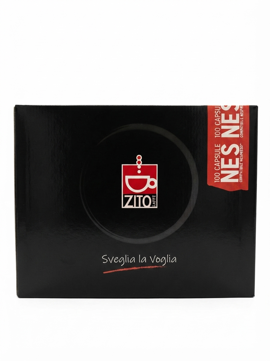 Caffè Zito – Capsule Compatibili Nespresso® Miscela PRIMO | Confezione da 100 Capsule