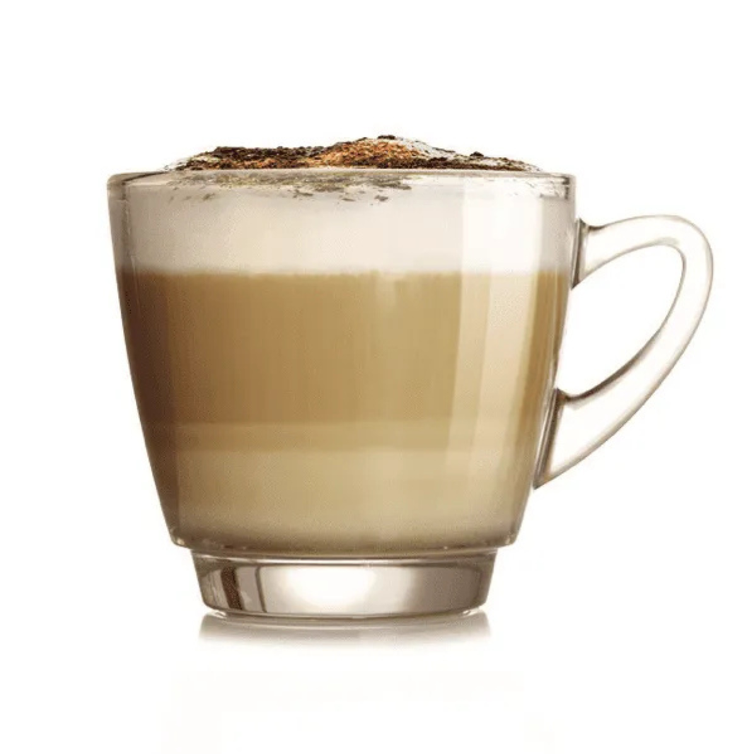 image Cappuccino in tazza di vetro