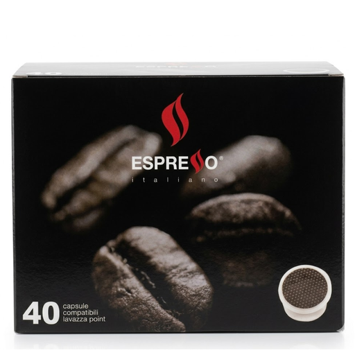 Capsule Caffè Espresso Italiano Miscela Forte da 40 pz confezione intera