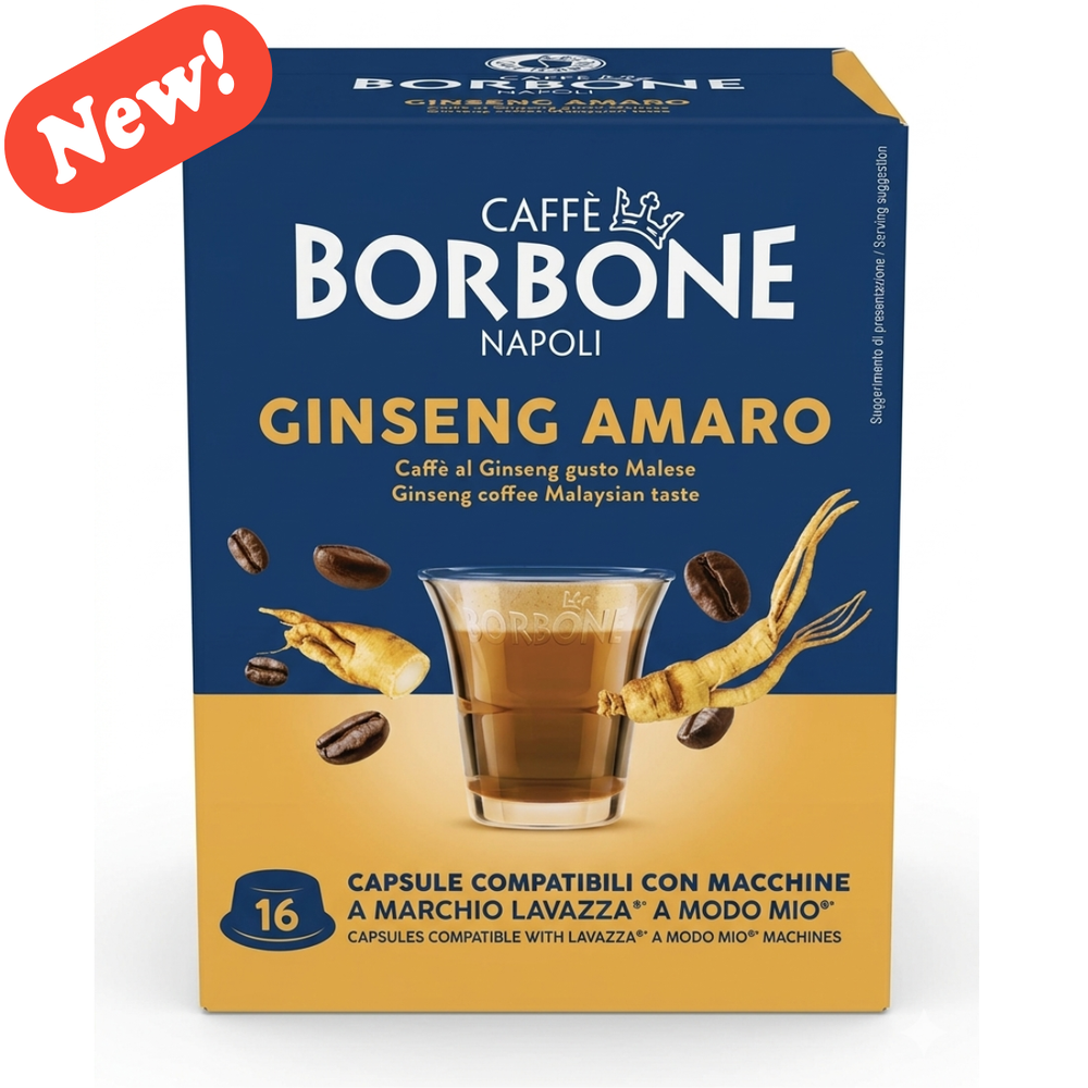 Capsule Ginseng Amaro Compatibili Lavazza A Modo Mio – 16 Capsule