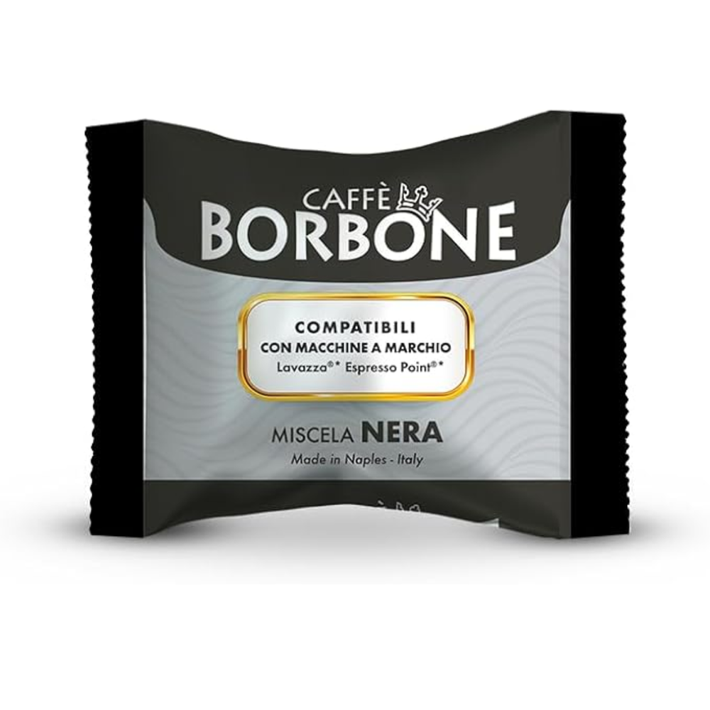 Capsule caffè Borbone miscela nera compatibili Lavazza Espresso Point