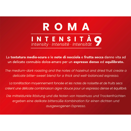 Capsule caffè Bialetti miscela Roma intensità 9