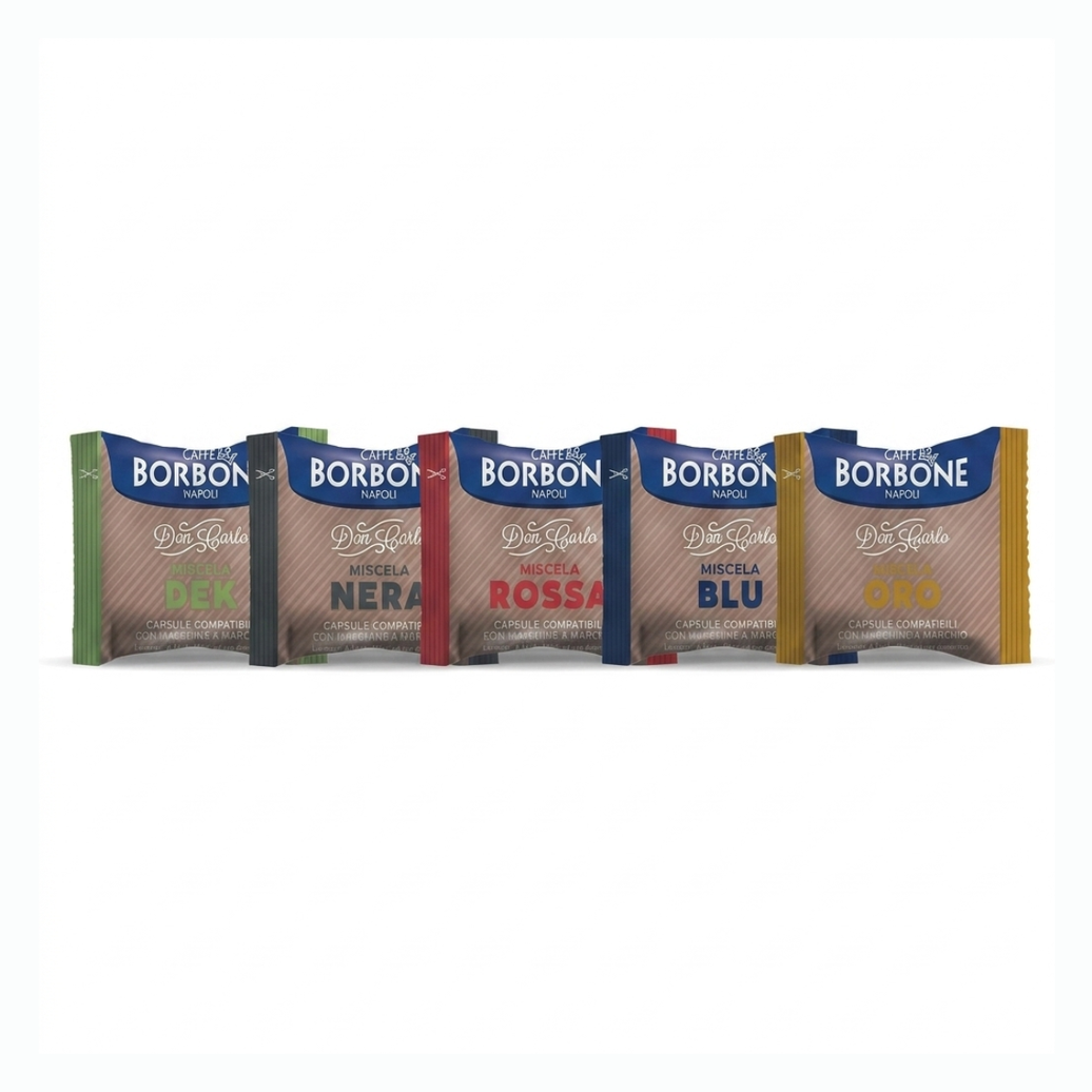 Capsule caffè Borbone Don Carlo compatibili A Modo Mio da 50 pz