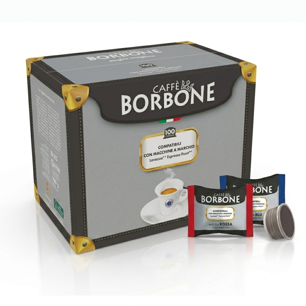 Capsule caffè Borbone compatibili Lavazza Espresso Point da 100 pz