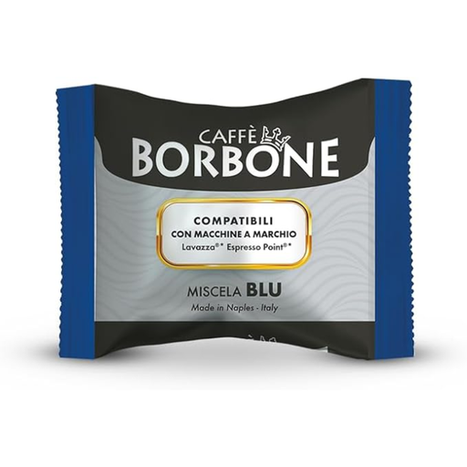 Capsule caffè Borbone miscela blu compatibili Lavazza Espresso Point