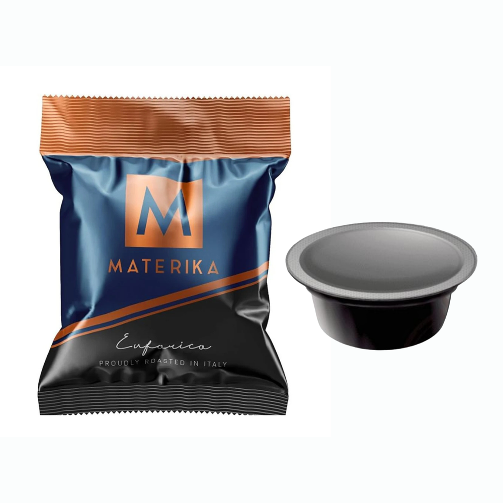 Capsule caffè Materika miscela Euforico compatibili A Modo Mio da 100 pz