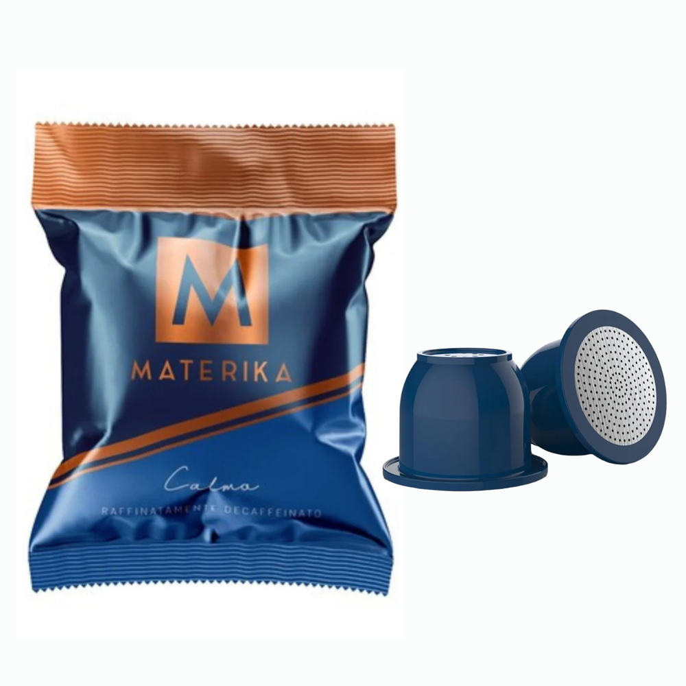 Capsule caffè decaffeinato Materika miscela Calmo - 50 pz