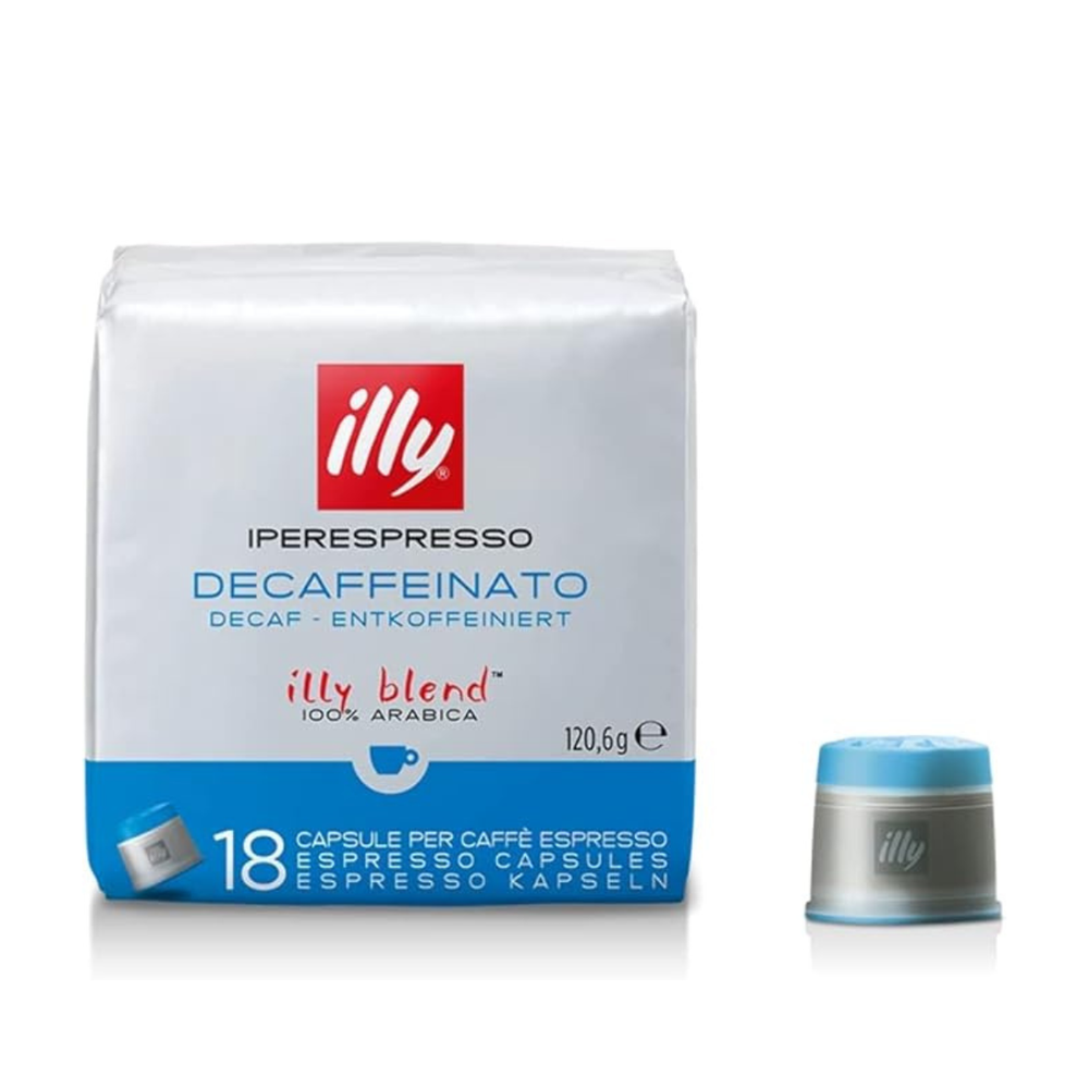 Capsule illy iperespresso caffè deca da 18 pz
