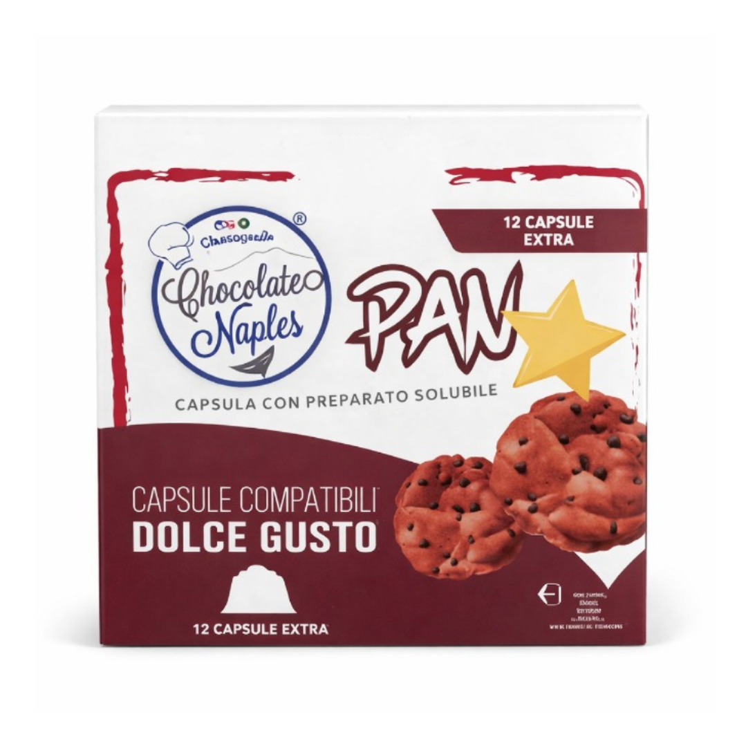 Chocolate Naples PAN capsule compatibili Dolce Gusto