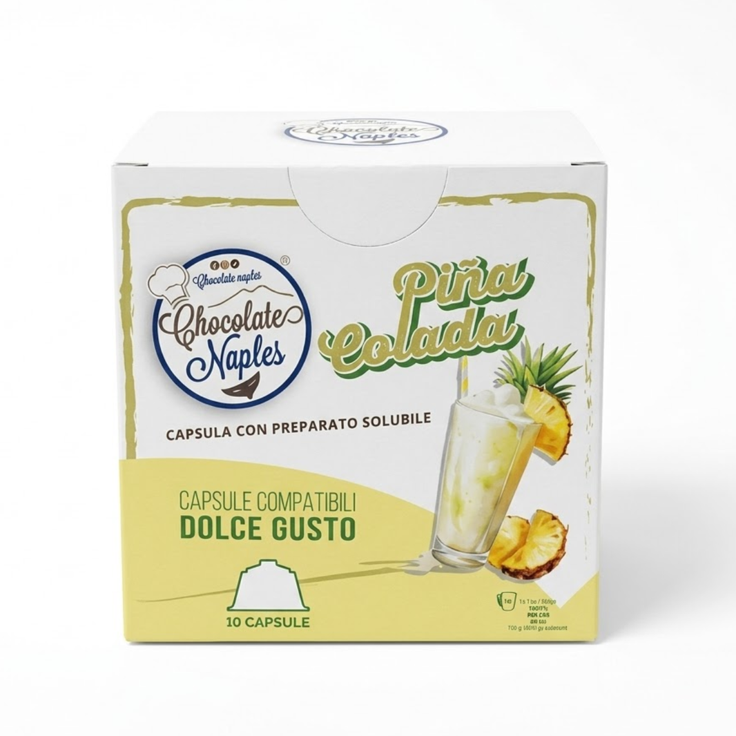 Chocolate Naples Piña Colada capsule compatibili Dolce Gusto