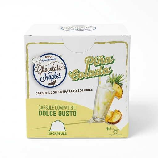 Chocolate Naples Piña Colada capsule compatibili Dolce Gusto