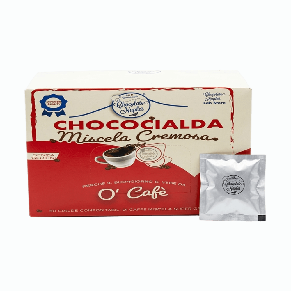 Cialde caffè Chocolate Naples miscela cremosa da 50 pz
