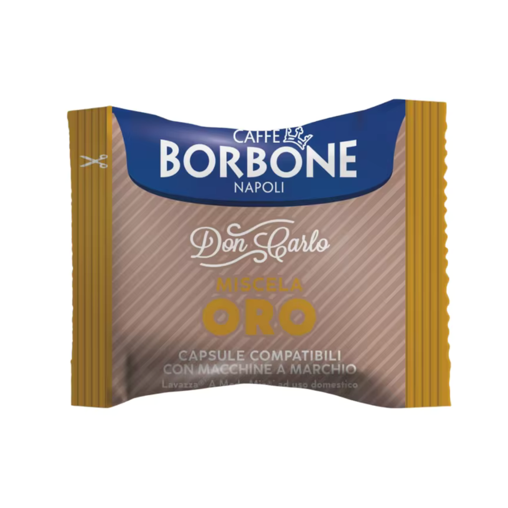 Capsule caffè Borbone Don Carlo compatibili A Modo Mio da 100 pz