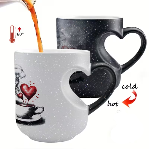 Colorazione della tazza da freddo a caldo