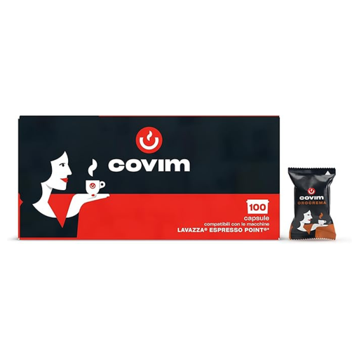 Covim capsule caffè Orocrema compatibili Espresso Point 100 pz