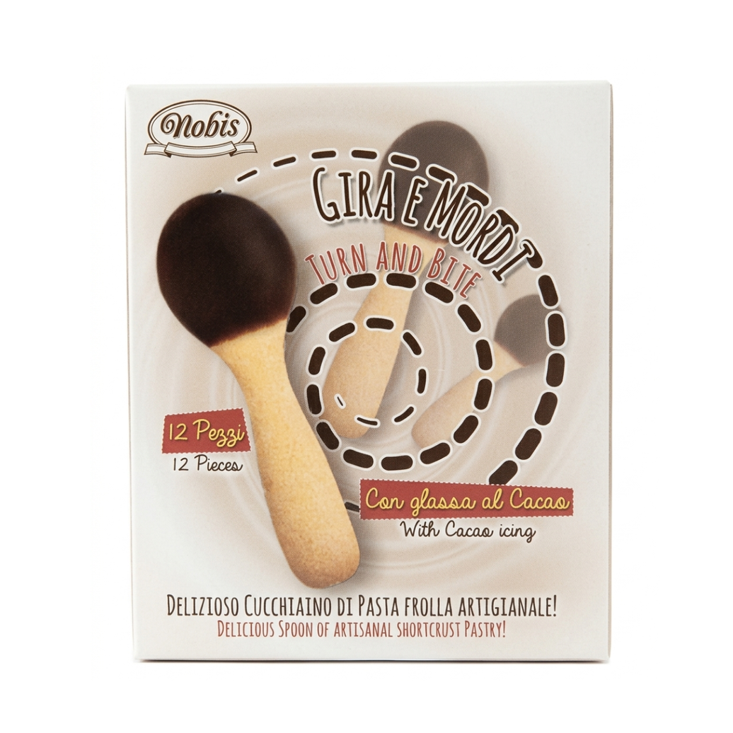 Cucchiaini di pasta frolla GIRA E MORDI da 12 pz