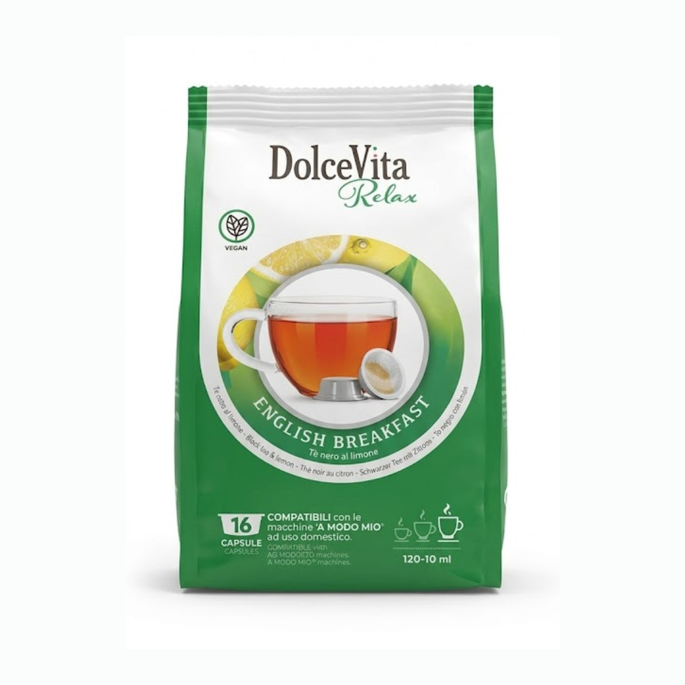 DolceVita capsule the al limone compatibili A Modo Mio da 16 pz