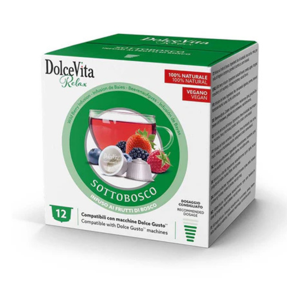DolceVita infuso ai frutti di bosco compatibili Nespresso da 10 pz