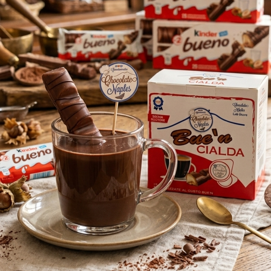 image Immagine ambientata con tazza di cioccolato calda