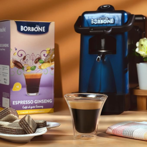 Immagine ambientata del Borbone cialde espresso ginseng