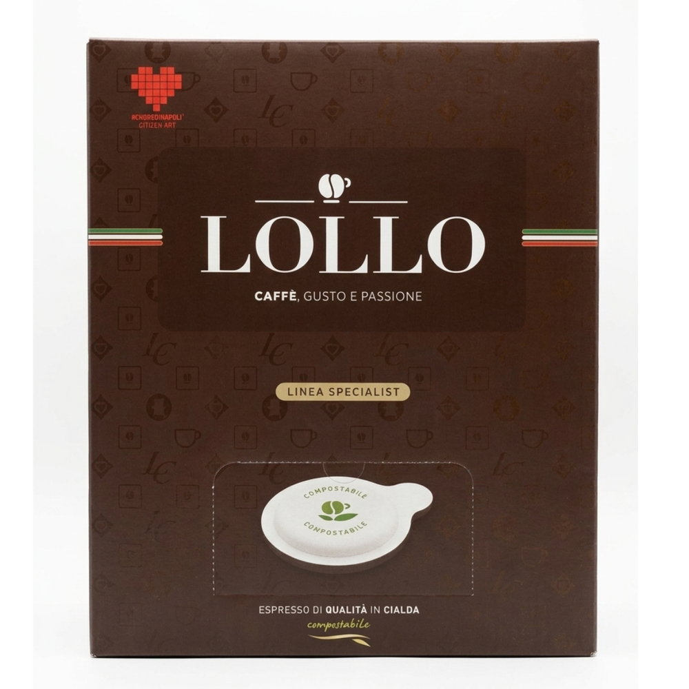Lollo Caffè cialde compostabili Miscela CLASSICA da 100 pz