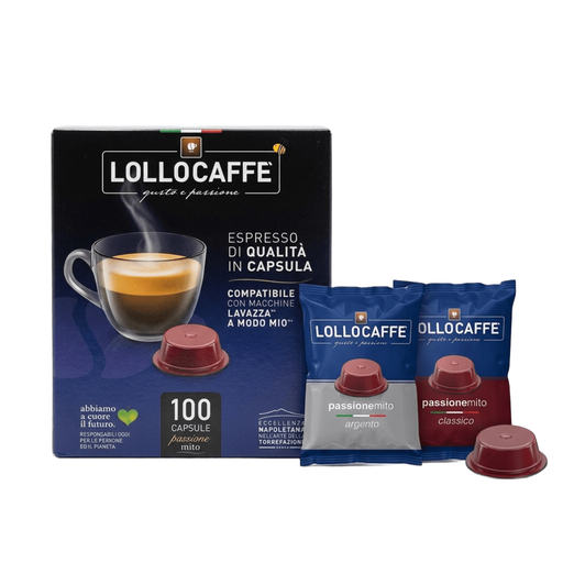 Lollo Caffè capsule compatibili A Modo Mio da 100 pz