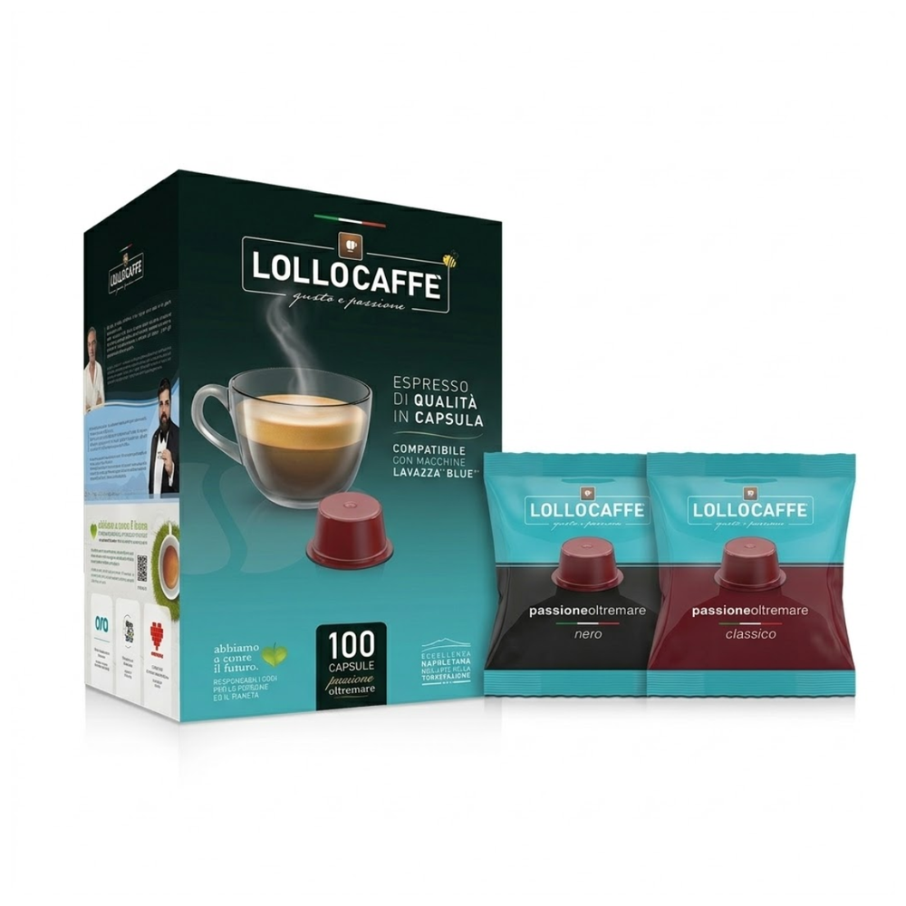 Lollo Caffè capsule compatibili Lavazza Blue da 100 pz