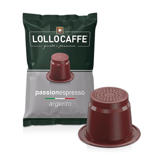 Lollo Caffè capsule compatibili Nespresso  miscela argento