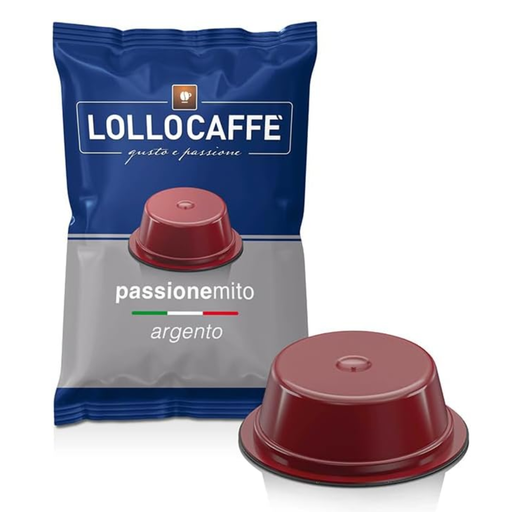 Lollo Caffè capsule miscela argento compatibili A Modo Mio