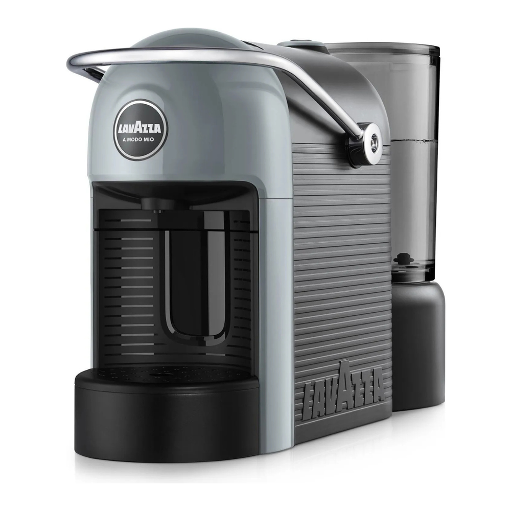 Macchina a capsule Lavazza A Modo Mio Jolie Evo grigia di lato