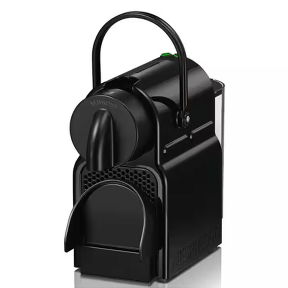 Macchina a capsule Nespresso DeLonghi Inissia con porta bicchierino pieghevole