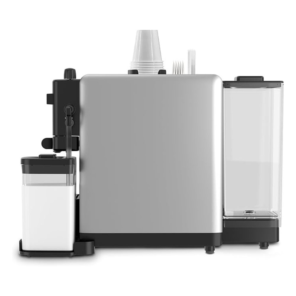 Macchina a cialde e latte caldo Didiesse MilkSide vista di fianco