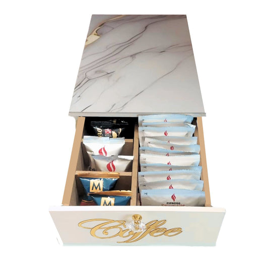 Porta cialde caffè con 4 scomparti