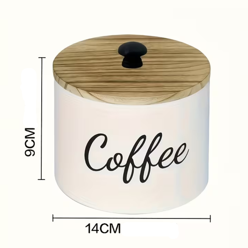 Portacapsule caffè con all'interno vari assaggi bianco quote