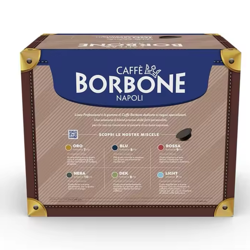 Retro scatola caffe Borbone Don Carlo da 100 pz