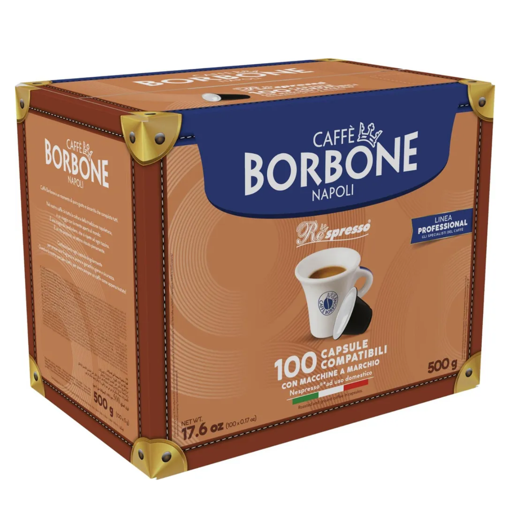 Scatola capsule caffè Borbone Represso da 100 pz