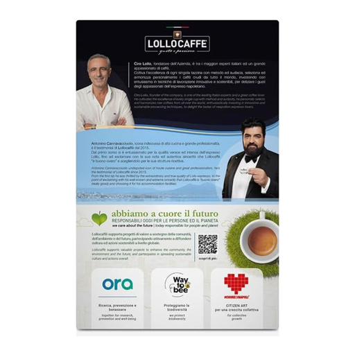 Scatola della Lollo Caffè capsule compatibili A Modo Mio da 100 pz