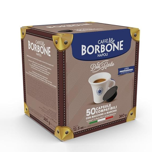 Scatola delle capsule caffè Borbone Don Carlo da 50 pz