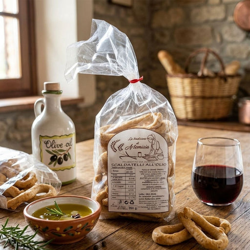 Taralli pugliesi tradizionali all'olio
