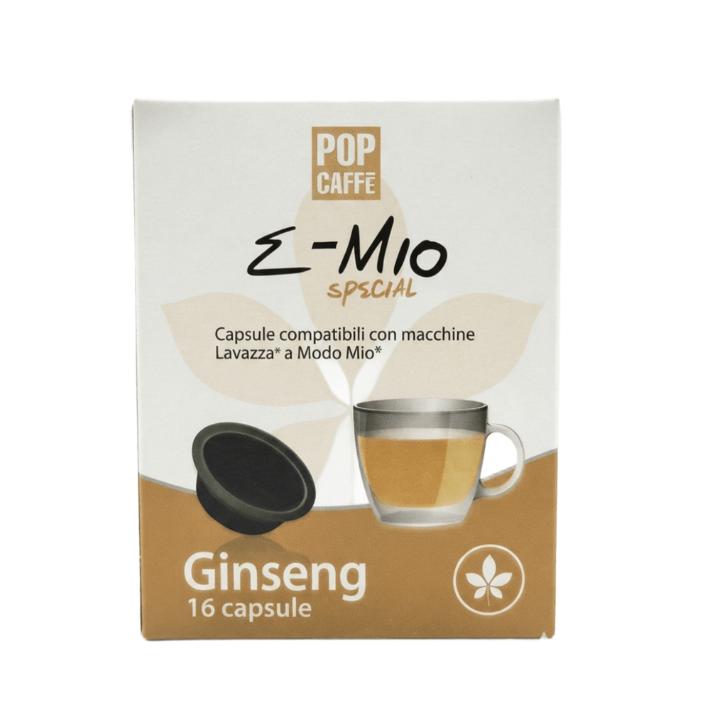 solubile a modo mio ginseng pop caffè
